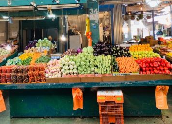 ירקות בשוק. צילום: אביב עזרא