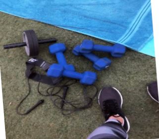 הכנה לאימון. צילום: עפרי רחמני